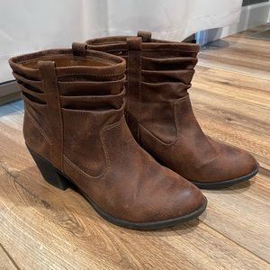 Brown Short Boots